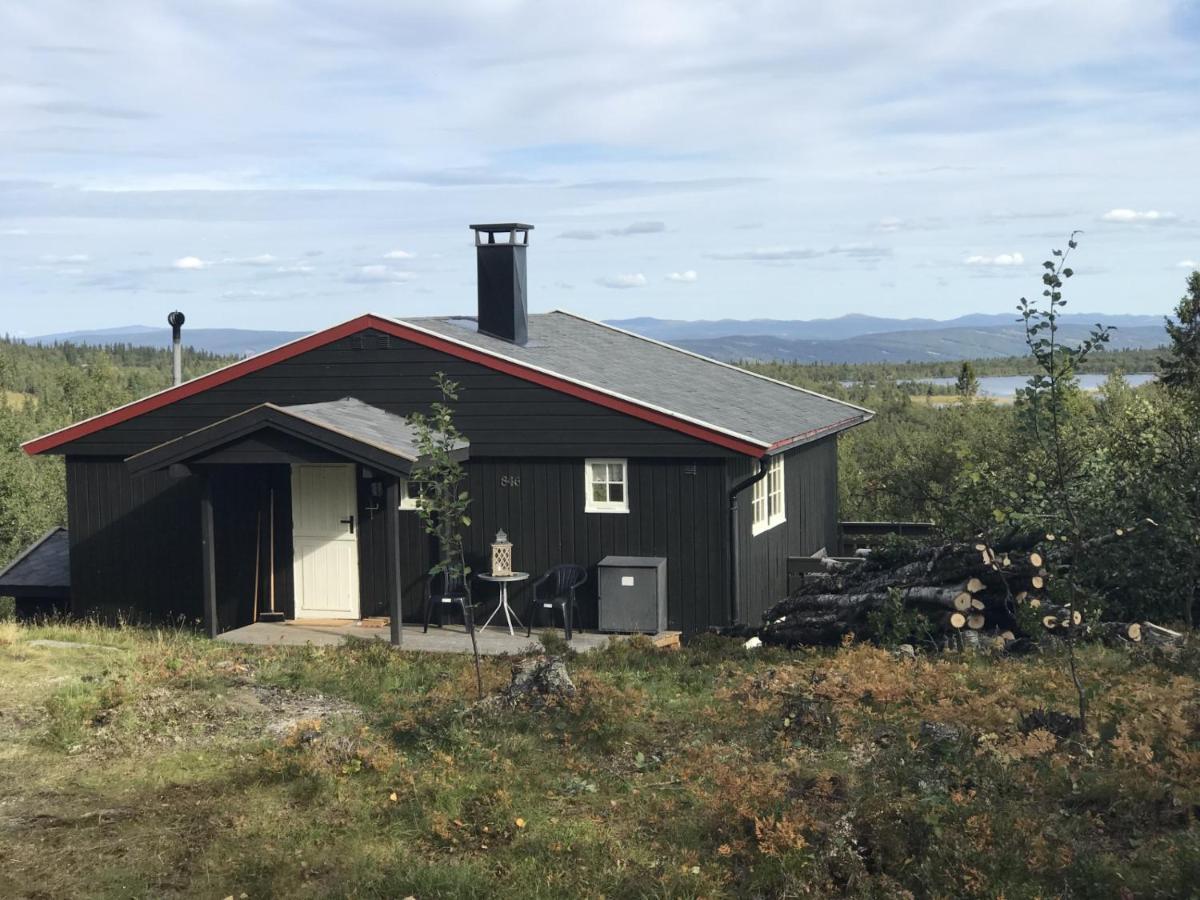 Cabin In The Mountain, Outstanding View & Solar Energy Vollen Kültér fotó